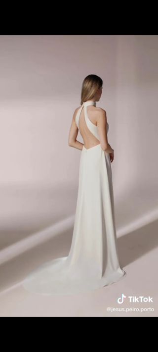 Vestido Jesús Peiro 2026 blanco