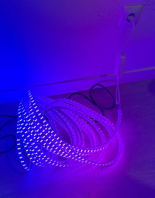 Tira de luces led multicolor