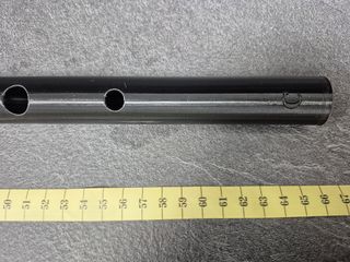 Flauta Low Whistle DO (C) 3D, con defecto 