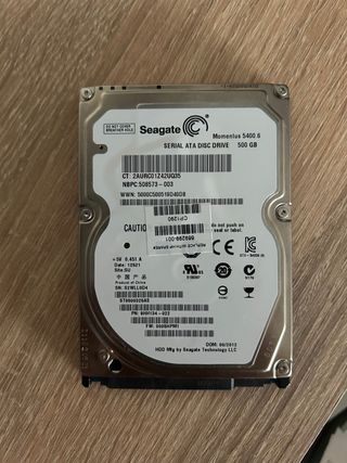 2 Discos duros 320GB & 500GB