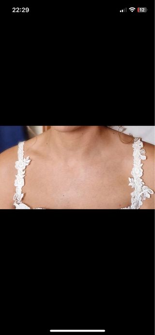 Vestido novia boho encaje
