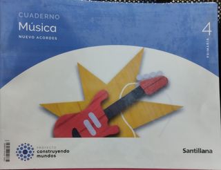 Cuaderno Música 4° Primaria