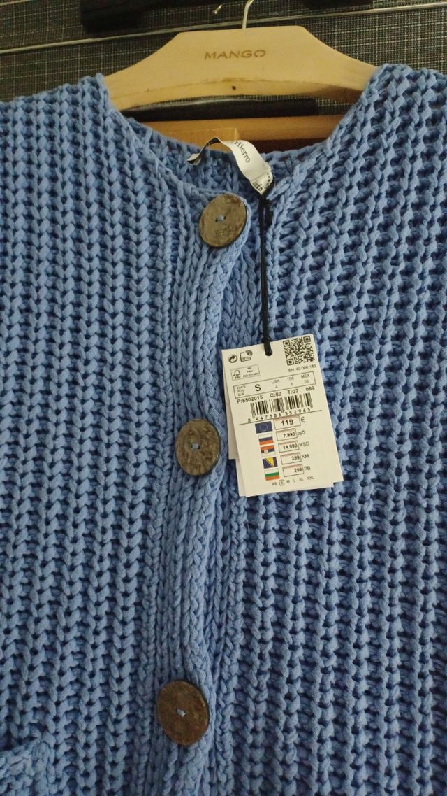 Chaleco. PEDRO HIERRO. TALLA S.NUEVO CON ETIQUETAS