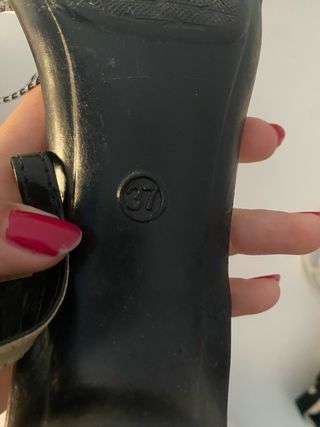 Sandalias plateadas