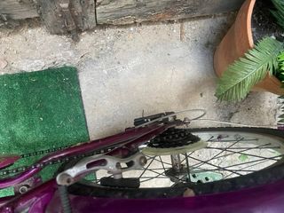 Bicicleta niña btwin 20" púrpura