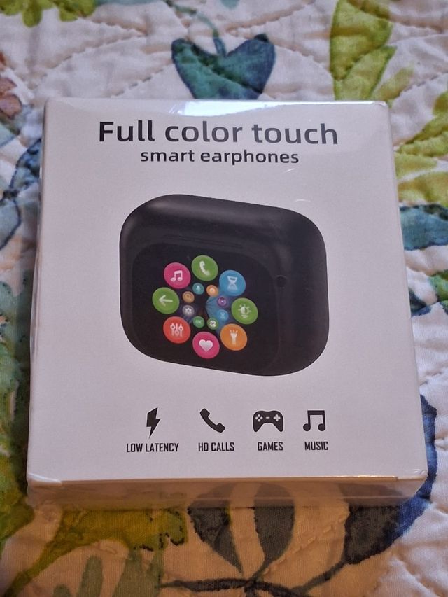 Auriculares táctiles a color