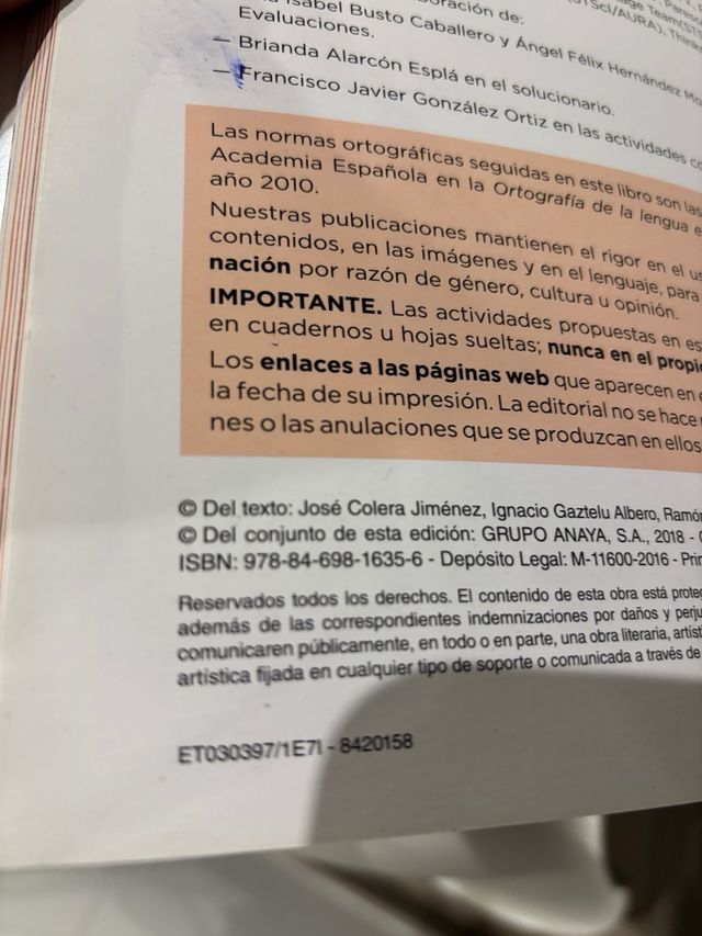 Matemáticas 1. (Trimestres - Colegios Bilingües)