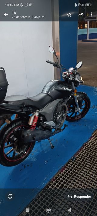 Moto Keeway 125cc modelo 2018