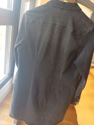 Vestido vaquero Lee negro - manga larga