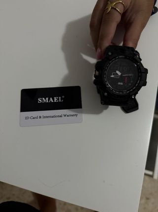 Reloj deportivo SMAEL negro