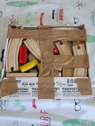 Tren madera Ikea LILLABO