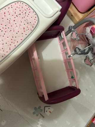 Cuna, bañera & cambiador Smoby