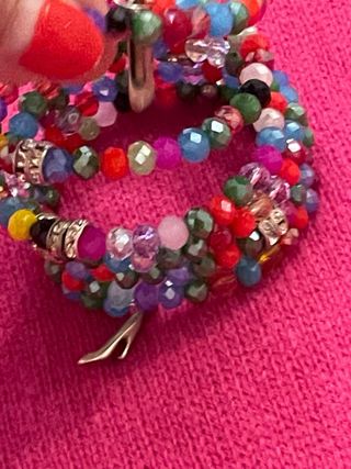 Braccialetti cristallo multicolor