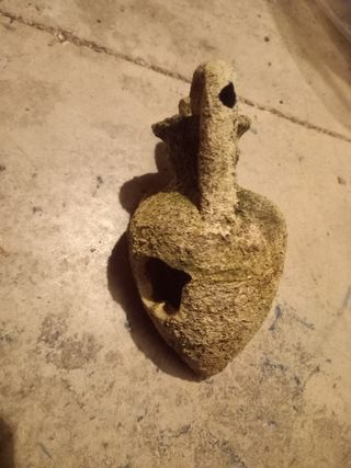 Ánfora de resina para acuario