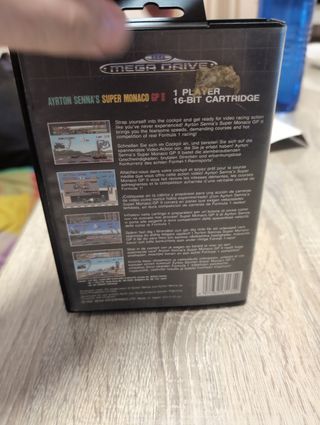 Super Monaco GP II di Ayrton Senna - Sega Mega Driv