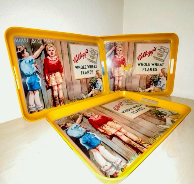 Bandejas Kellog's vintage (3)
