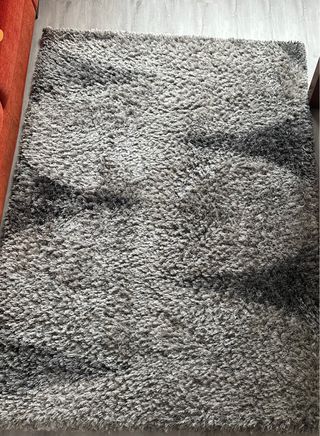 Alfombra gris - poliéster