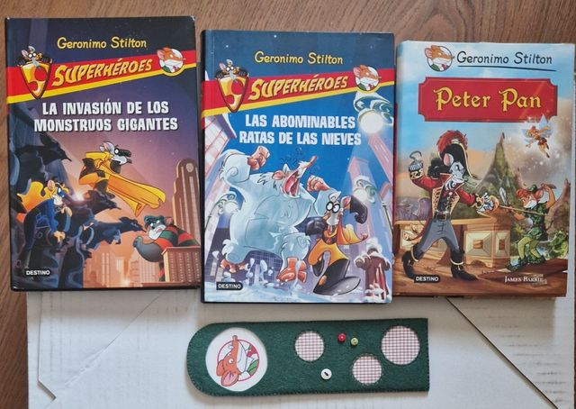 Varios Libros de la colección "Geronimo Stilton"