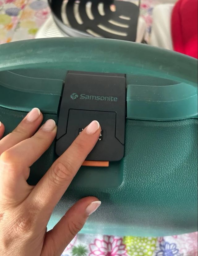 Maleta Samsonite verde