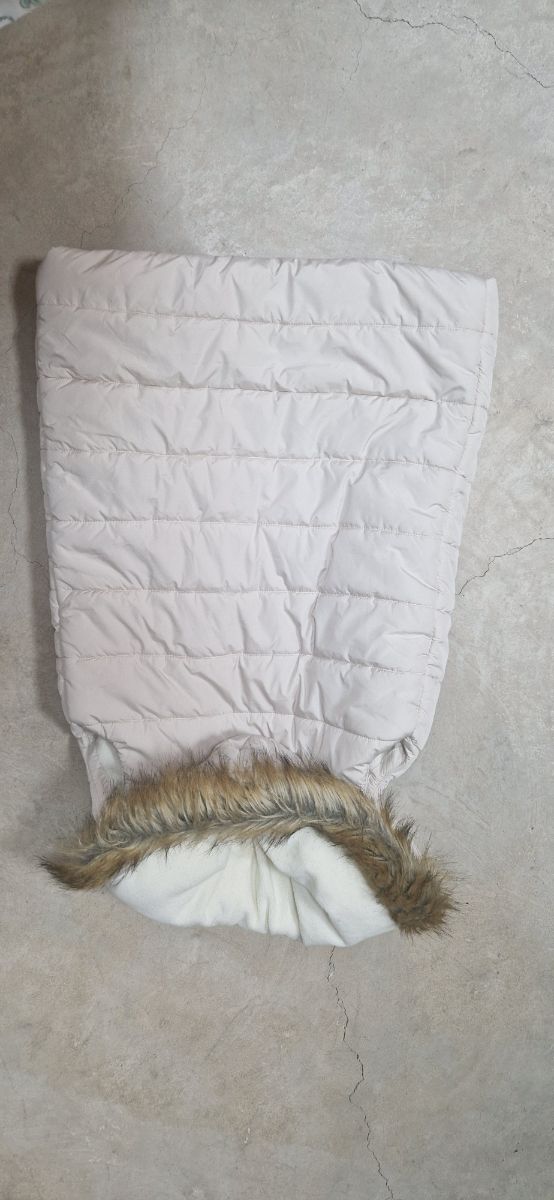 Chaleco acolchado beige talla S/16