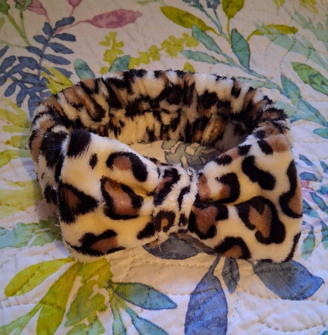 Diadema leopardo - Marrón beige