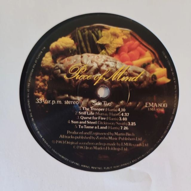 Vinilo Iron Maiden - Peace of Mind