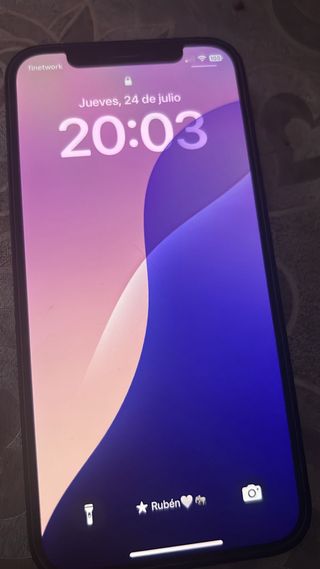iPhone - Smartphone morado