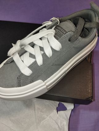 Zapatillas Converse grises mujer