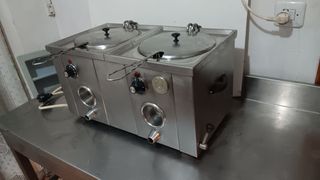 Freidora industrial Jemi 8+8L