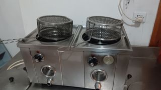 Freidora industrial Jemi 8+8L