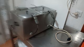 Freidora industrial Jemi 8+8L