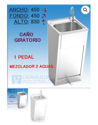 LAVAMANOS CON (1) PEDAL