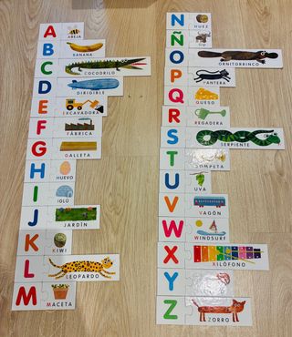 Alfabeto Táctil Montessori - Headu