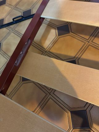 Somier metálico 90cm - marrón