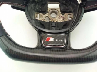 EMBLEMA CARBONO VOLANTE AUDI S SLINE RS
