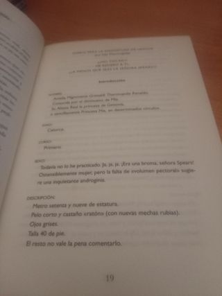 3 x 2 Princesa en escena