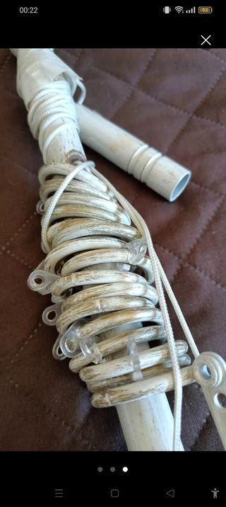 Bastone tenda in ferro battuto