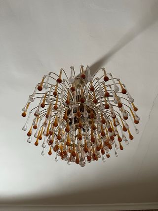 Lámpara Vintage Cristal de Murano