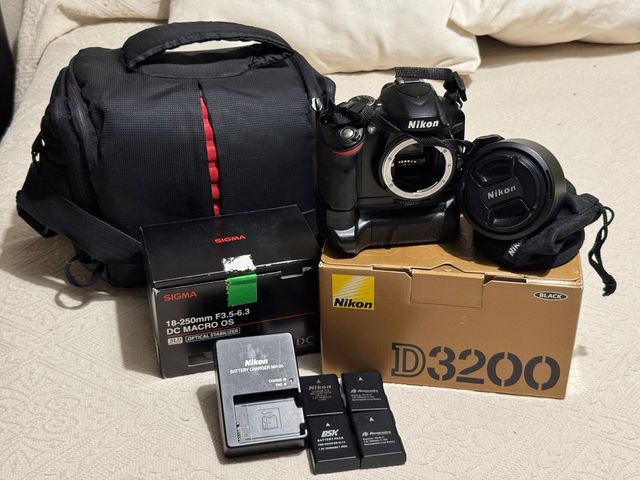 Kit cámara Nikon D3200