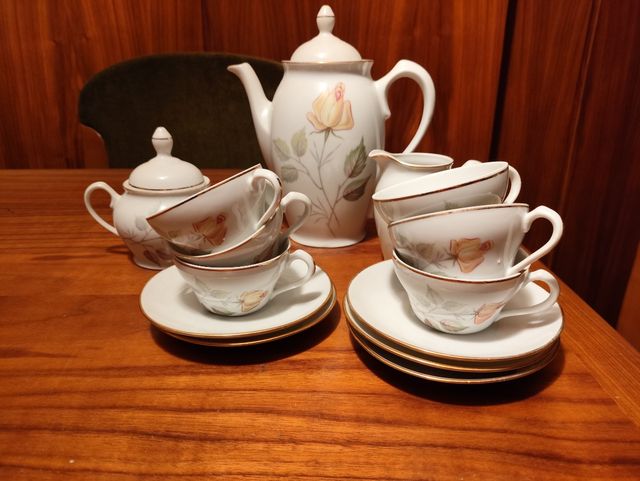 Juego té Santa Clara - Porcelana