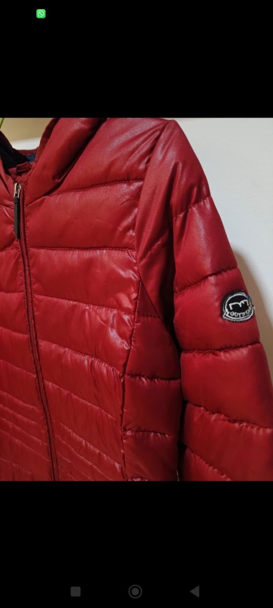 Plumifero rojo de Milano.