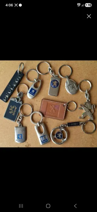 Lote 10 Llaveros UGT vintage Pablo Iglesias PSOE