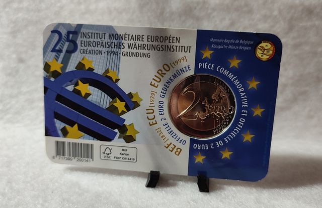Moneda 2€ Bélgica 1994 EMI
