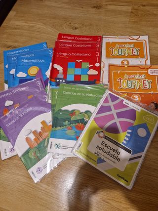 Libros 3° Primaria Santillana