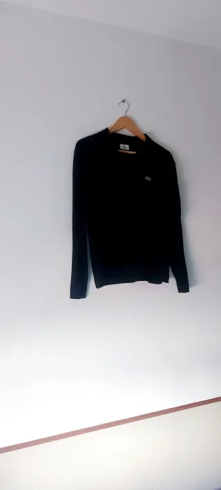 Jersey LACOSTE Negro!!!!!!!!