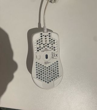 Ratón gaming ISY ultralight blanco