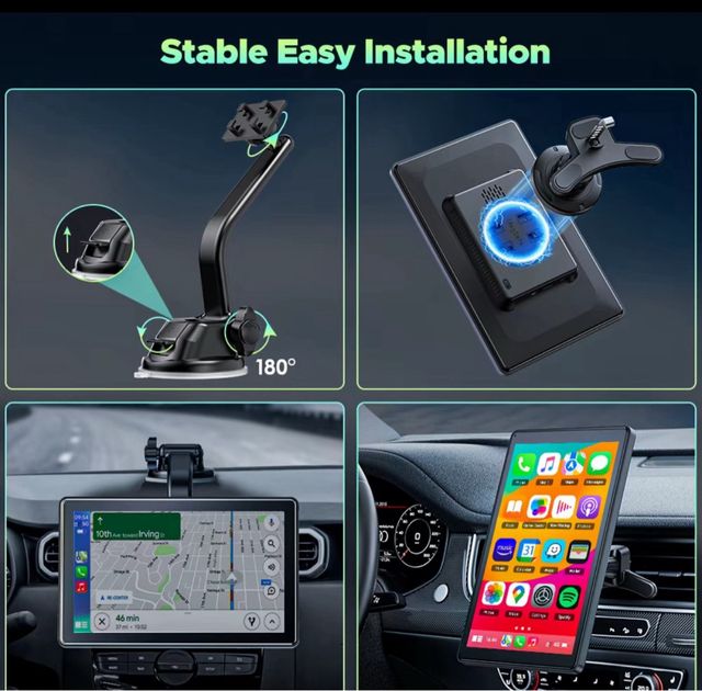 LAMTTO Carplay 7" inalámbrico