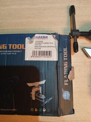 Abocardador universal 3/16"..5/8".
Nuevo.