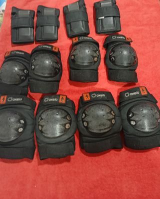 Rodilleras y coderas Oxelo (Decathlon) (2 juegos)