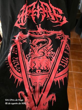 Camiseta Bane XL - Metal